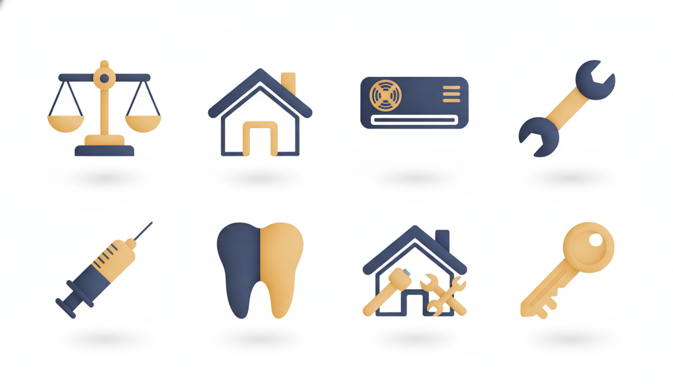 vertical icons