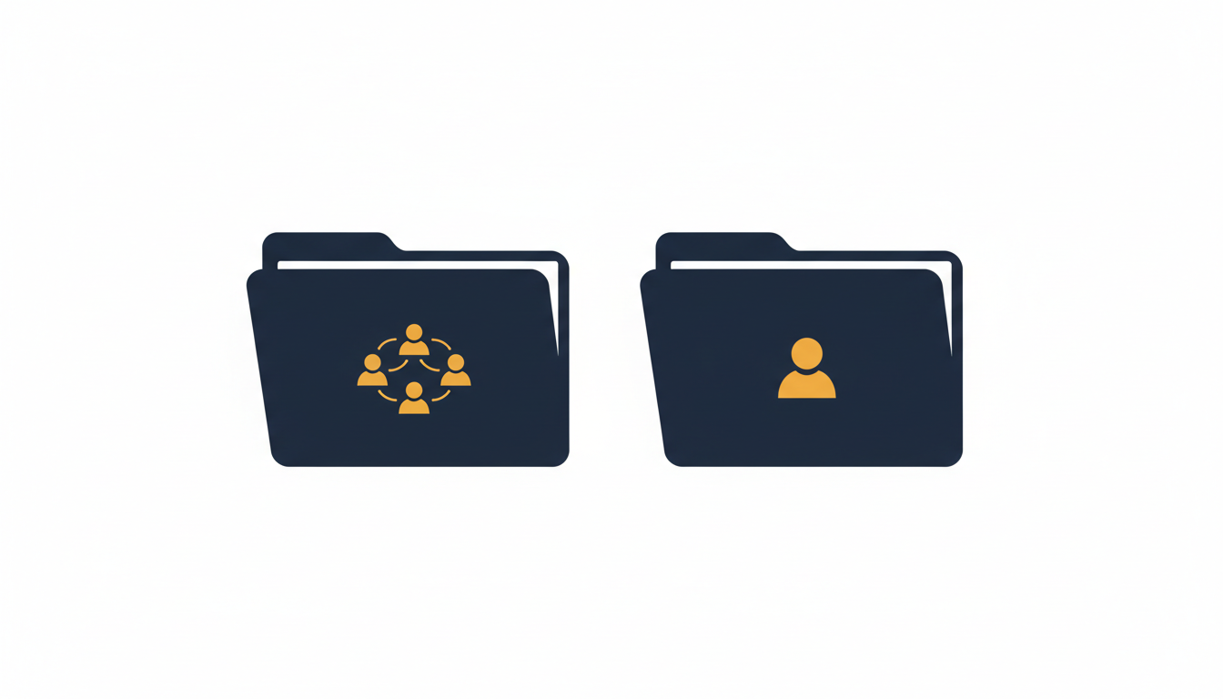 Project memory versus personal memory