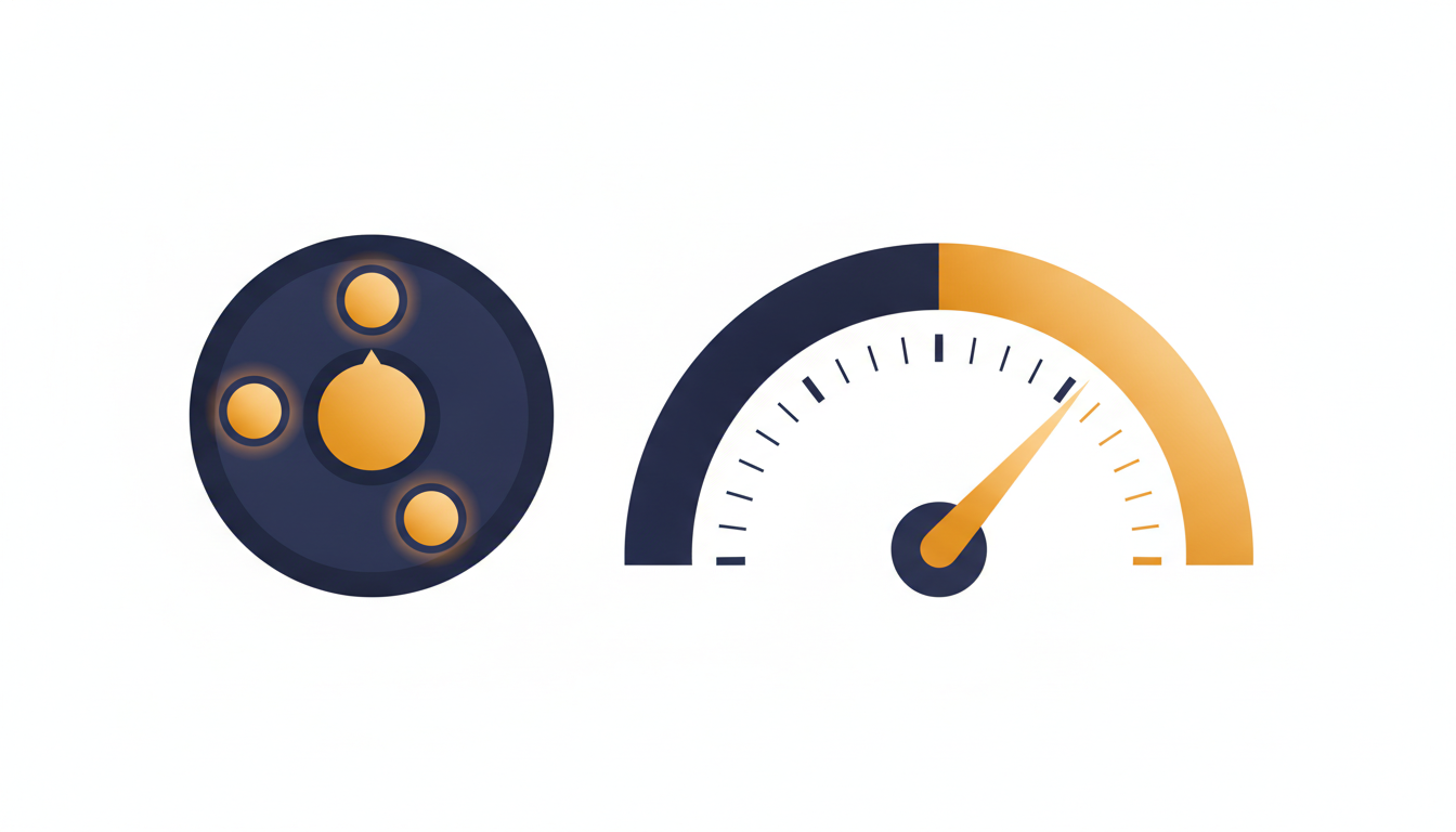 A model selector dial and gauge