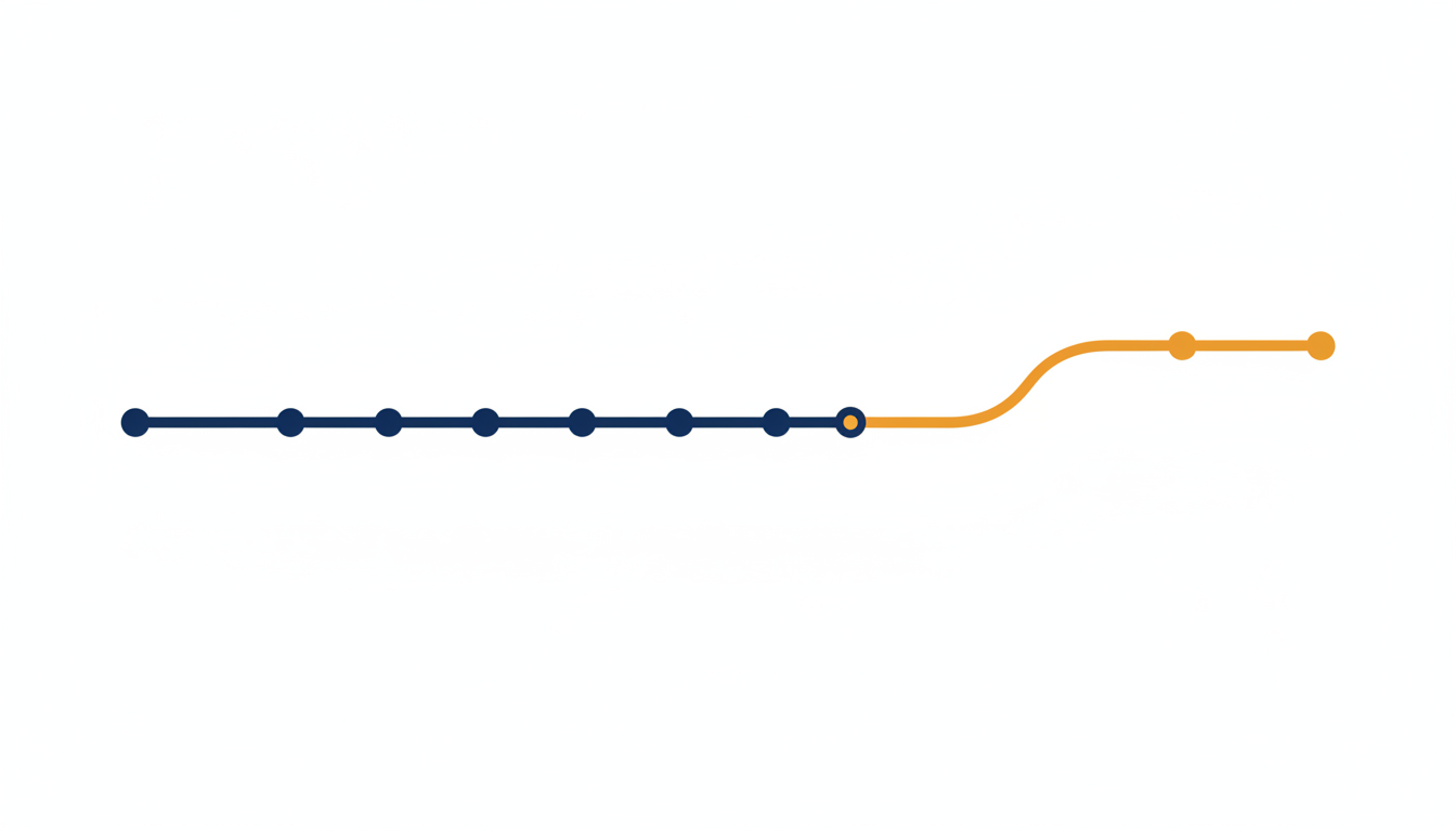 A simple git branch diagram