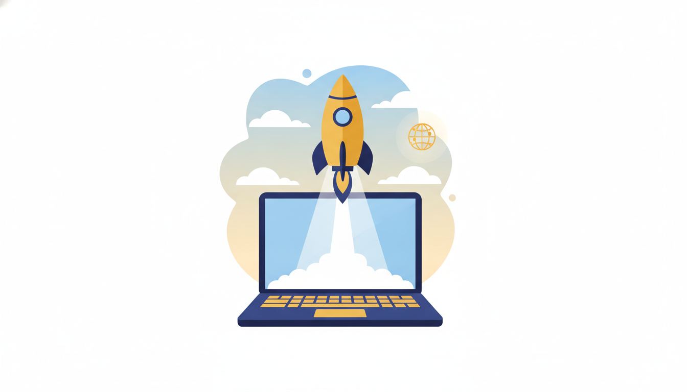 A site launching live