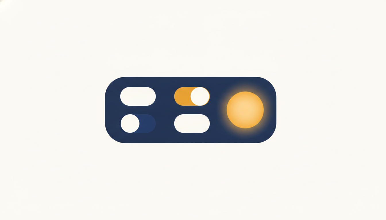 A simple control panel